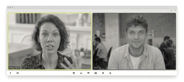 A weekly session on video